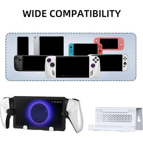 Support mural de fixation pour manette de jeu avec vis (1/4)