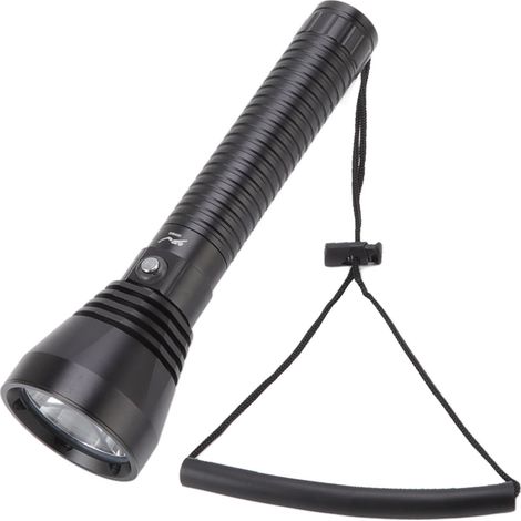 Taucherlampe 5000lm IPX8 wasserdicht, hohe Helligkeit, Unterwasser 80m, mit Trageschlaufe für den Außenbereich, weißes Licht (1/5)