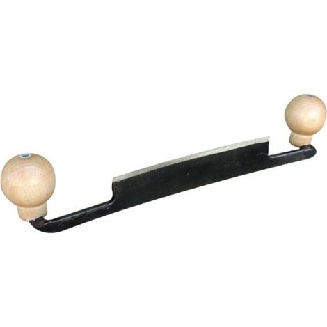 Outifrance – Plane de charron taillant 160 mm – Longueur 350 mm – Corps en acier – Taillant trempé pour coupe nette – Deux poignées en bois (1/4)