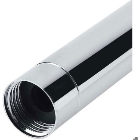 Tube D'extension De Douche - Acier Inoxydable 201 - Chromé - 22,5 Cm - Filetage G1/2 - 1 Pièce (1/4)