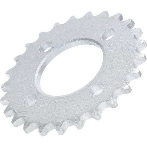 Couronne arrière moto acier 420 48mm 25 dents pour karts, motos et quad (1/5)