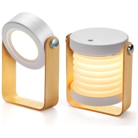 Lampe de chevet Dimmable Touch Light, lampe de chevet avec table de nuit portable Safe Night Light