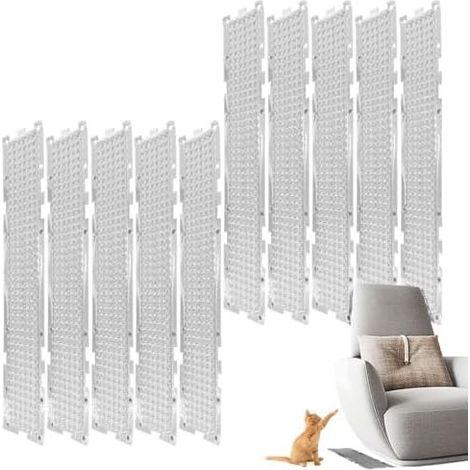Kratzfeste Katzenmatten für Sofa, Schlafzimmer, Balkon, Wohnzimmer, Rasen, Auto, Haustierbereiche, Garten, Innen- und Außenbereich – schützt Möbel und Zuhause (1/5)