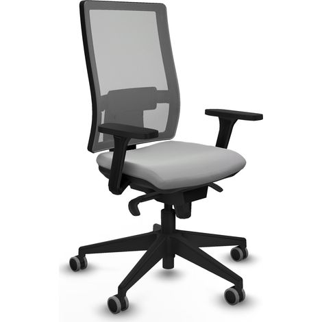 Silla de oficina piqueras y crespo Horna negro espuma inyectada (1/5)