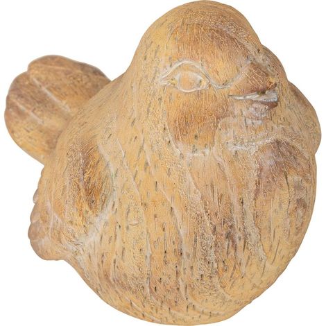 Statuetta da esterno birdy beige h13,5cm - Atmosphera créateur d'intérieur (1/2)