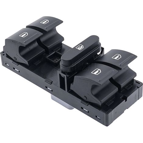 La référence 1Z0959858A convient à l'interrupteur principal de commande des vitres électriques des voitures Volkswagen Golf. (1/2)