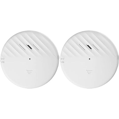 Glasbruchmelder, Fensteralarm mit 125 dB Alarm, Fenster-Vibrationssensor-Alarm für Ihr Zuhause, Büro, Garage, Studentenwohnheim oder sogar Wohnmobil (2er-Pack)