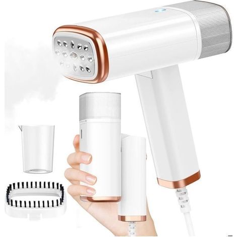 Défroisseur Vapeur Vertical Portable, Fer à Repasser Vertical 1000 W, Réservoir 120 ml, pour Tous Tissus (1/5)