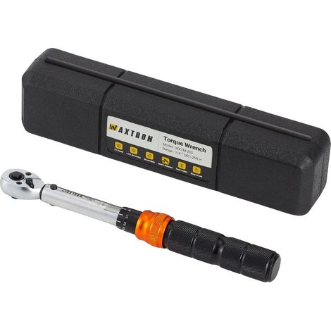 Clé dynamométrique, 20-220 N.m, tailles de prise 3/8" et 1/2", 1-25N.m (1/2)