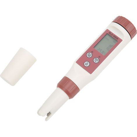 Digitales Wasserqualitätsmessgerät mit ABS-Gehäuse, hochempfindliches Wasserqualitätsmessgerät für pH-Wert, TDS, EC und Temperatur. (1/5)