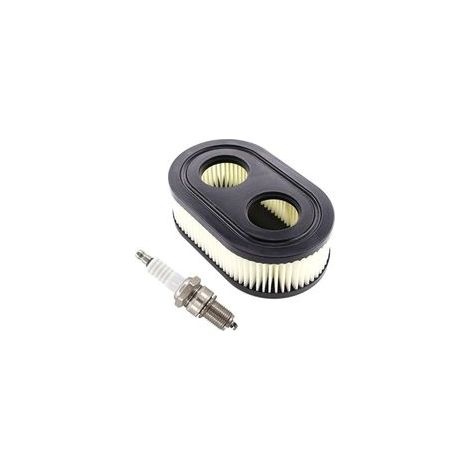 Filtre à air avec bougie d'allumage pour Viking MB 448.1 T, MB 448 T, Stihl RM448 RM443 RM253 Pièces de rechange pour tondeuse à gazon 550E 550EX 675 Eco-Plus 575EX Series