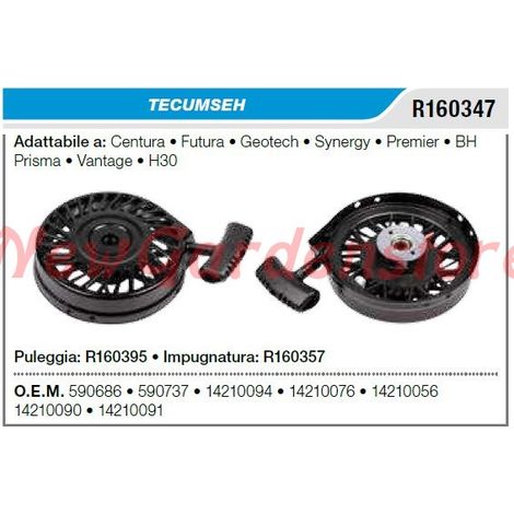 Avviamento TECUMSEH trattorino tagliaerba rasaerba centura futura R160347