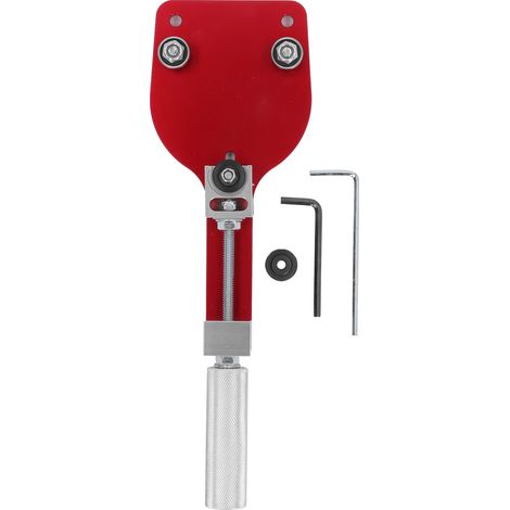 Coupe-filtre à huile en alliage de zinc 77750, adapté à la réparation automobile, plage de coupe de 2-3/8 pouces à 5 pouces, rouge. (1/5)
