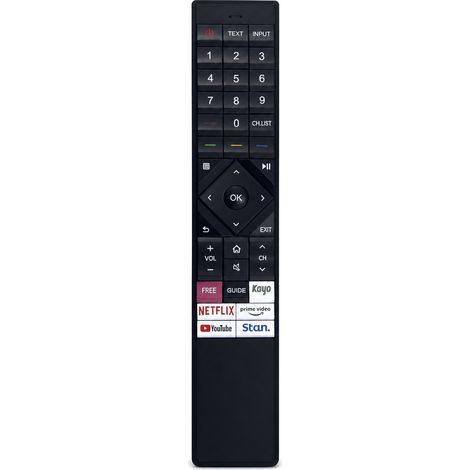 Télécommande TV compatible avec Hisense ERF6E64H, sans configuration et sans commande vocale (1/5)