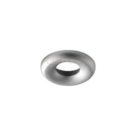 FARETTO GU10 IP20 LAMPO CUT OUT DIAMETRO 9,8CM CROMO SPAZZOLATO