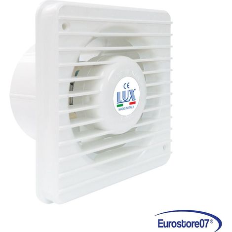 Aspiratore elettrico da parete assiale serie t  15 w - ø mm.100 - mc/h 85 - (1/4)