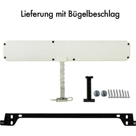 Moteur pour motorisation de volet 400000 – Charge max 20 kg – Puissance 130 W – Tension 230 V – Vitesse 25 mm/s – Pour fenêtres à bascule – Kaiser Nienhaus (1/5)