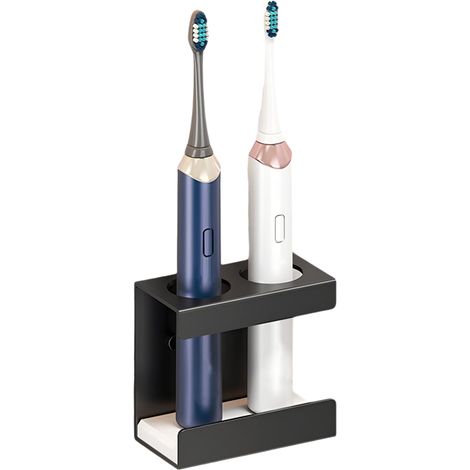 Support pour brosse à dents électrique sans perçage, base en boue de diatomées (1/5)
