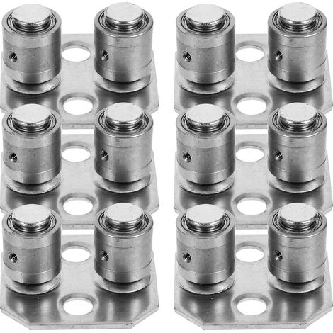 à roulettes pour porte coulissante de grange 6 pièces de