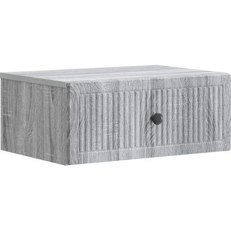 Nachttisch Graues Sonoma 49 x 34,5 x 20 cm Holzwerkstoff vidaXL