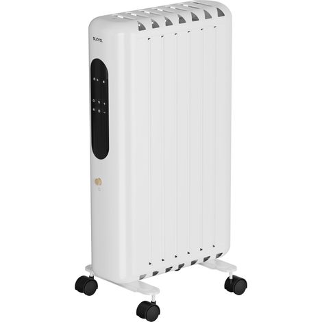 SUPRA Radiateur à bain d’huile - Oria 1500 W - écran LED - thermostat digital - minuterie