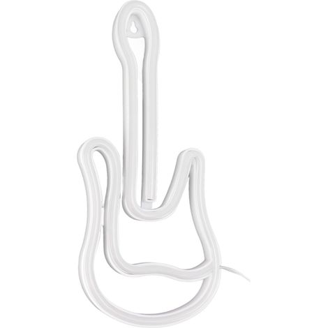 Enseigne Néon Guitare Colorée USB Pile Percée Préalable Tube LED Déco Murale Bar (1/5)