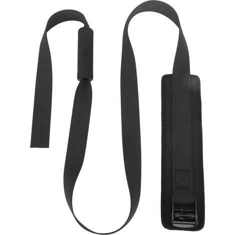 Sangle d'exercice pour les jambes, résistante à la déchirure, légère, pour flexion des ischio-jambiers, idéale pour l'entraînement à domicile et en salle de sport. (1/5)