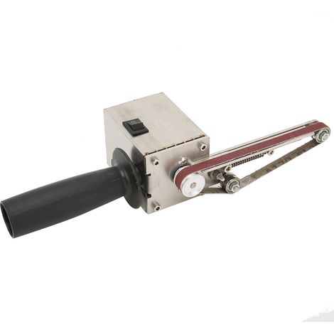 Mini-Elektro-Bandschleifer, verstellbare Handschleifmaschine, Poliermaschine, Wechselstrom 110–240 V, für Heimwerker, EU-Stecker 775 (100 W) (1/5)