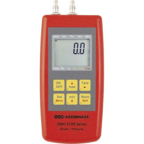 [GEBRAUCHT] B-Ware Greisinger Druckmessgerät Manometer Luftdruck  10 Bis 350 Mbar Werkskalibriert