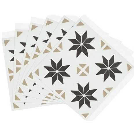D-C-FIX - Dalle murale 30,5 cm adhésive décor géométrique (lot de 6) (1/4)