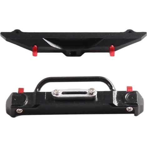 Ensemble de pare-chocs avant et arrière en aluminium pour voiture RC crawler Axial SCX30 JLU 1/30 - Pièces de mise à niveau (1/5)