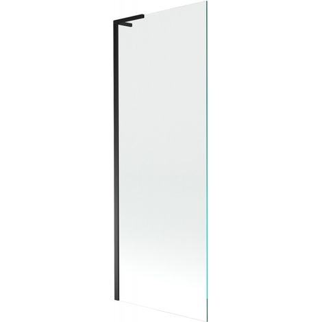 Mexen Next L Badewannenabtrennung 1-flügelig 70 x 150 cm, transparent, schwarz - 895-070-000-03-00-70 (1/5)