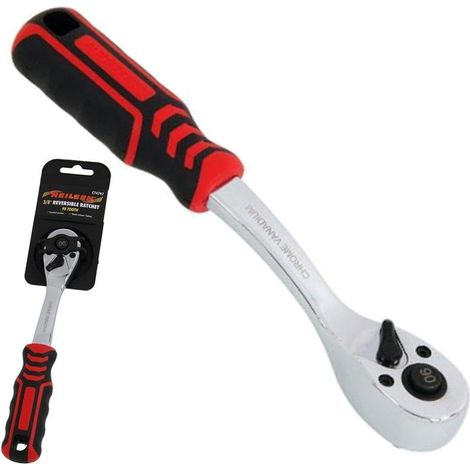 Neilsen Socket Reversible Ratchet Handle Quick Release 90 Teeth 3/8" Tool (1/2)