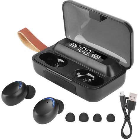 F9-13 Bluetooth-Sportkopfhörer mit Ladeanzeige, stabiler Verbindung und zwei Ohrhörern (1/5)