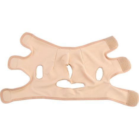 Masque amincissant visage, bande double menton, ceinture minceur faciale réutilisable, soin contour du visage taille unique. (1/5)