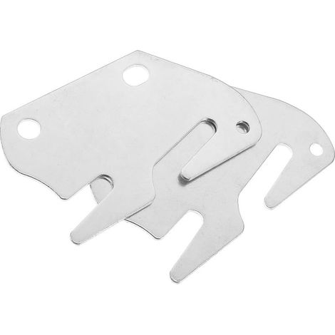 Bettzubehör und Glatter Oberfläche aus Eisen 2 Stück mit Rostschutzbeschichteter Bettgitterplatte (1/5)