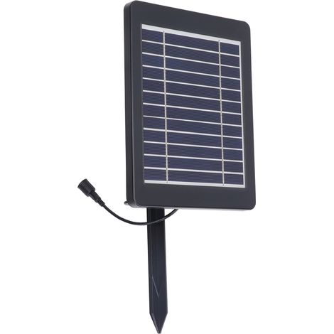 Pompe à oxygène solaire à 3 niveaux réglables avec panneau solaire 6V 4W pour aquarium