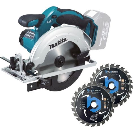 Makita DSS611Z 18V LXT Lithium Ion 165mm Circular Saw Bare - 2 BAP Extra Blades (1/5)
