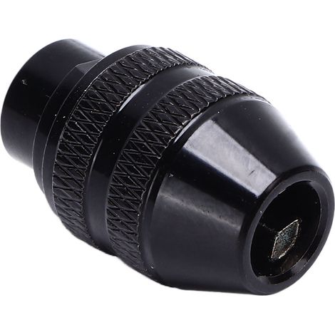 Clé à mandrin auto-serrant 0.3-3.2mm pour outil rotatif type DREMEL, 3 mors en aluminium