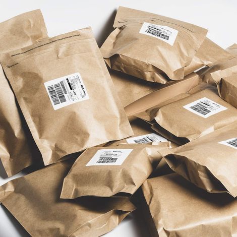 Enveloppes Poly En Papier Kraft, Sacs D'Expédition Auto-Scellants, Emballage 100% Recyclable Et Réutilisable Excellente Idée Pour Les Vêtements De T-Shirt - 23,6 X 33 cm - 25 pièces (1/5)
