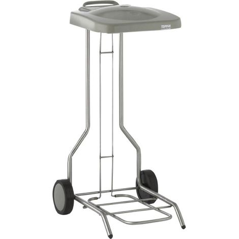 Porte-sac mobile pour sacs de 100/130L - 450 x 535 x 900 mm - TOURNUS (1/3)