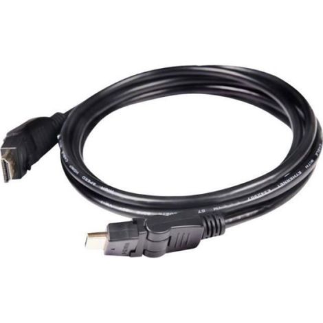 Câble HDMI - 2 M - 4K - Avec Câble Ethernet - Pour Connexion Vidéo Haute Définition