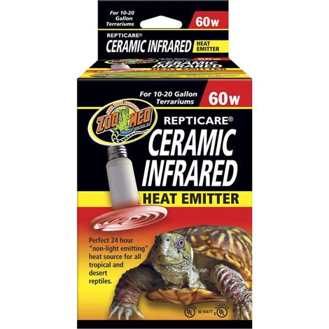 Lámpara zoomed ceramic heat lamp 60W cerámica 30x40 cm