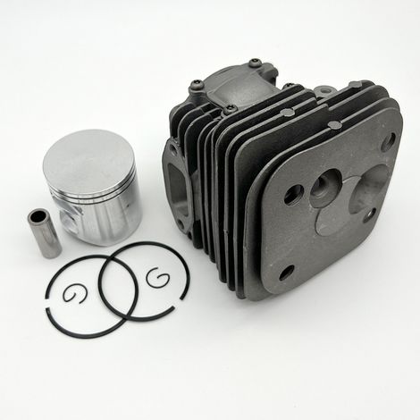Compatible with the Husqvarna 365XT/365X-TORQ 372XP chainsaw, 50 mm cylinder assembly, cylinder block, piston kit, engine overhaul kit, performance enhancement parts.--DTEKGAZ (1/4)