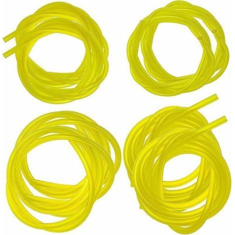 GZhaizhuan 2 Ensembles Total 9.6 m Durite Essence, 4 Tailles Tuyau Carburant (2mm×3.5mm/2.5mm×5mm/3mm×5mm/3mm×6mm) pour Souffleur Coupe-Bordure Tronçonneuse Debroussailleuse (1/4)