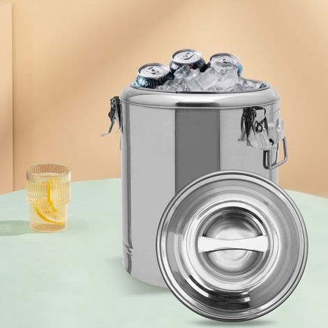 Calentador de alimentos 20L, cubo aislado, calentador con tapa (1/5)