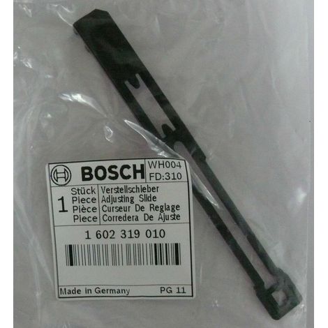 Repuesto original BOSCH 1602319010  Corredera de ajuste