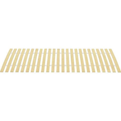 vidaXL Lattenrost mit 24 Latten 90x200 cm