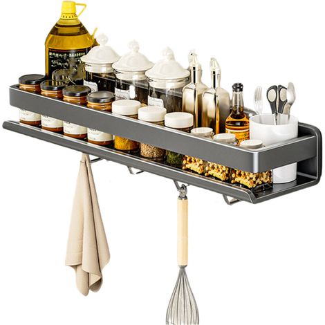 Estante vertical de cocina, - Gris oscuro 500 mm (1/5)