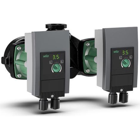 Circulateur double, raccord 2", entraxe 180 mm, 120 W - Wilo Yonos MAXO-D 30/0,5-7 (1/5)